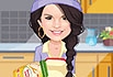 Selena Gomez Cooking Cookies