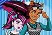 Draculaura and Clawd Wolf