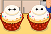 Cute Baymax Cupcake