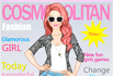 Magazine Cover Girl Dress Up